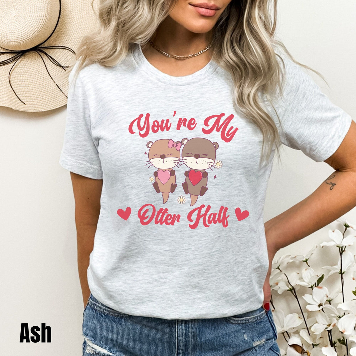 Funny Valentine Shirt Animal Lover Shirt Otter Valentine Tee Cute Valentine Shirt Gift for Girlfriend Mama Valentine Valentines Day Tee Graphic Tee – Easygoing Wear · Must-Have Style