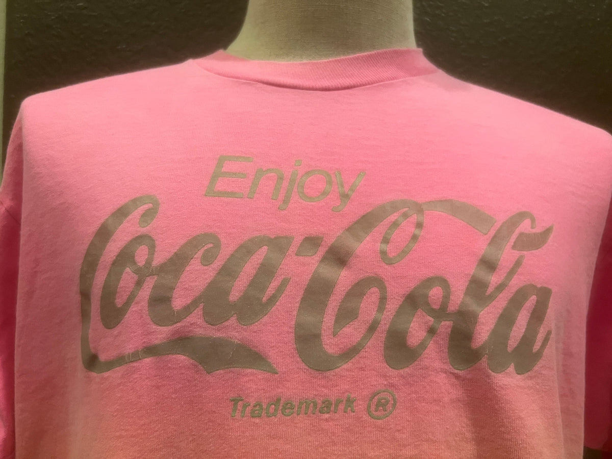 Vintage 9039s CocaCola Rainbow Coke T Shirt Size XL Graphic Tee – Soft Feel · High-Quality Print