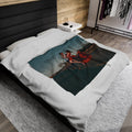 Personalized Custom Blanket Name Blanket Blanket Gift Custom Blanket Valentines Day Gift Gift couple Velveteen Plush Blanket Graphic Tee – Easygoing Wear · Perfect For Daily Wear