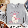 Will You Be My Boo Sweatshirt Ghost Valentines Sweater Cute Valentine Sweater Valentine39s Day Ghost Spooky Ghosts Hearts Valentine Gift Sweatshirt – Aesthetic Look · Top Pick For Any Outfit