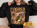 Custom Retro Dog Bootleg Sweatshirt Custom Dog Names Version Sweatshirt Custom Pet Bootleg Custom Dog Lovers Sweatshirt Sweatshirt – Everyday Comfort · Trending Graphic Apparel