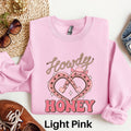 Howdy Honey Sweatshirt Cowgirl Valentine Sweater Western Valentine Tee Country Heart Tee Retro Valentine39s Day Shirt Mama Valentine Sweatshirt – Aesthetic Look · Great Gift For Fans