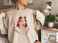 Collie Lover Sweatshirt Collie Valentines Sweatshirt Rough Collie Shirt For Valentines Collie Mom Gift Shirt For New Collie Mama Mom Gift Sweatshirt – Cozy Vibes · Trending Graphic Apparel