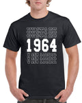 60th Birthday TShirt Gift Present For Dad TShirt Top T Shirt Shirt Gift Present Year 1964 Vintage 60 Years Old Graphic Tee – Premium Graphic · Top Pick For Any Outfit