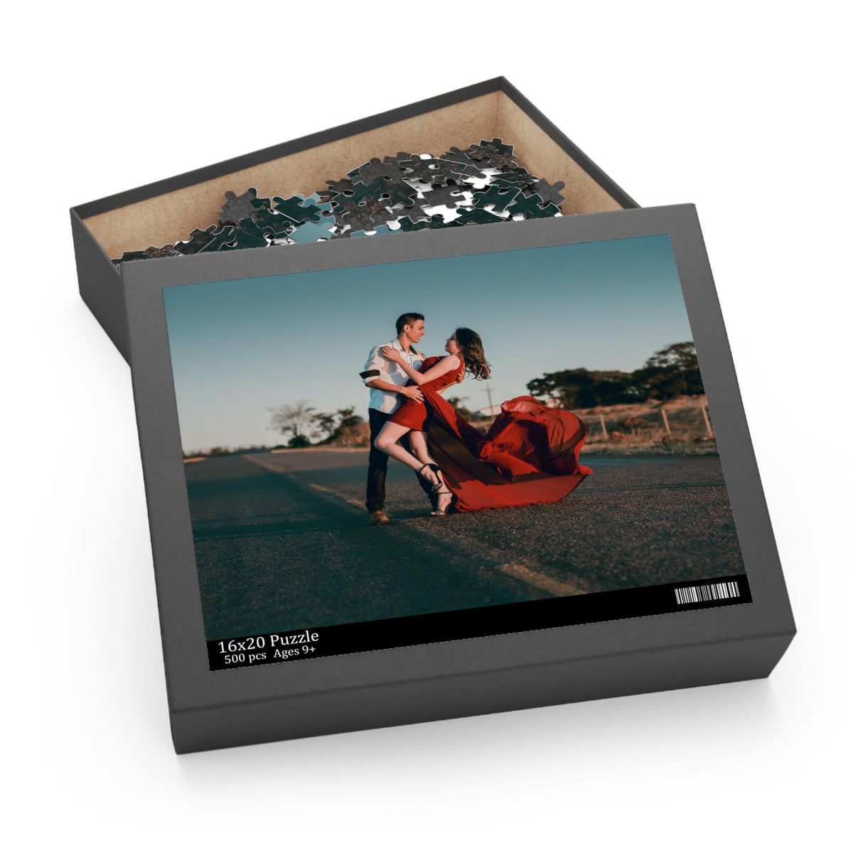 Custom Jigsaw Puzzle from photo 120 252 500 Piece Personalized Puzzle Gifts for Mom Dad Kids Her Him Couple Unique Memory Gift Graphic Tee – Premium Graphic · Must-Have Style