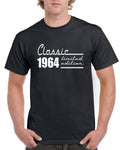 Mens 60th Birthday Gifts For Dad T Shirt Top Shirt Gift Present Sixty Classic 1964 Limited Edition Funny 60 Years Old Tee Graphic Tee – Bold Style · Great Gift For Fans