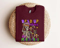 Bead up bitches it39s Mardi Gras skeleton SweatshirtNola ShirtFat Tuesday ShirtFlower de luce ShirtLouisiana ShirtSaints New Orleans Tee Sweatshirt – Everyday Comfort · High-Quality Print