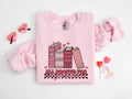 All Booked For Valentines Sweatshirt Book and Coffee Sweater Valentine Gift for Book Lover Gift For Teachers Librarian Teacher Bookish Sweatshirt – Feel-Good Design · Perfect For Daily Wear