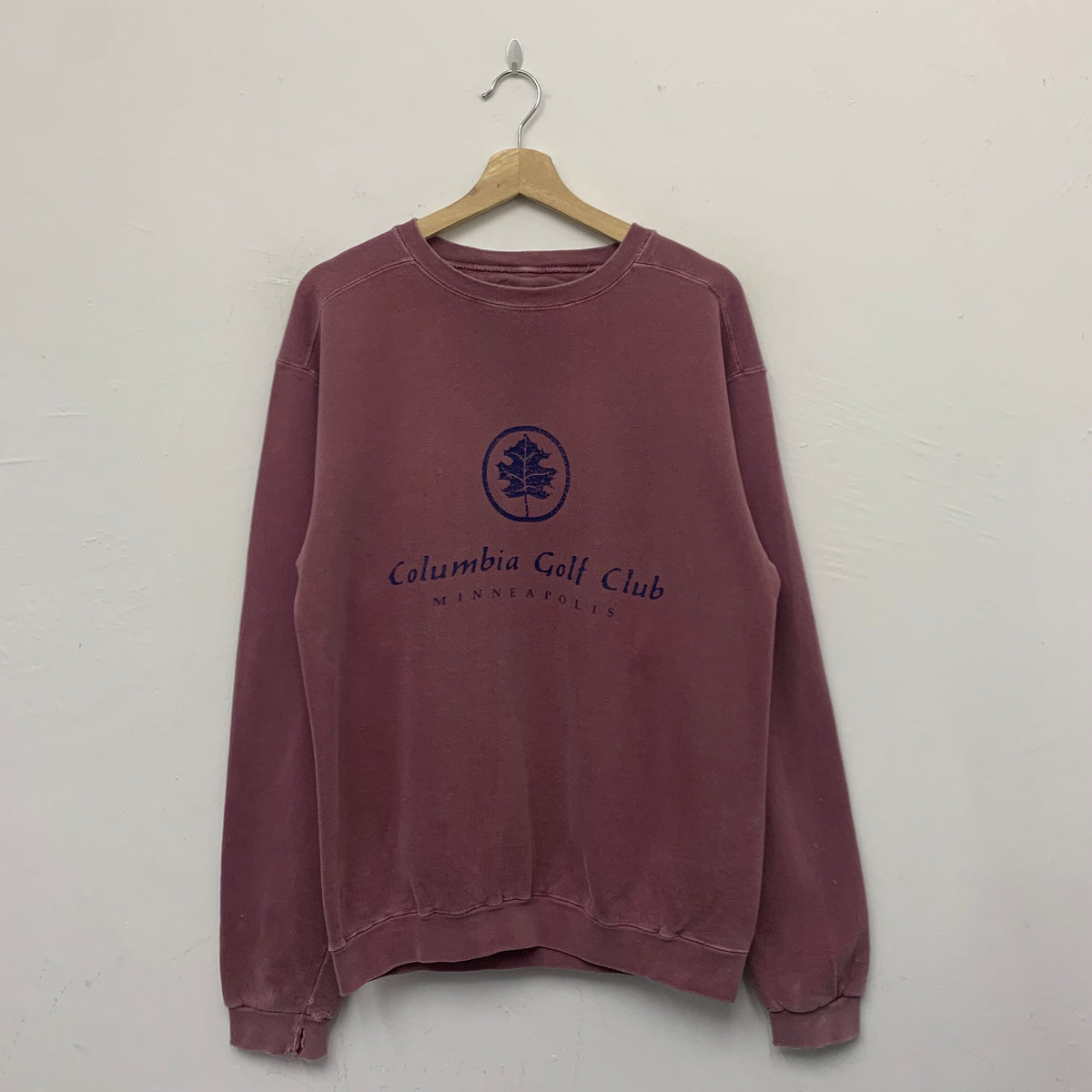 Vintage Columbia Golf Club Minneapolis Pullover Crewneck Sweatshirt Large Sweatshirt – Bold Style · Top Pick For Any Outfit