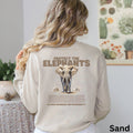 Protect the Elephants Sweatshirt Elephant Sweater Elephant Lover Gift Save Our Forests Shirt Animal Conservation Tee Endangered Animals Sweatshirt – Fan Favorite · Must-Have Style