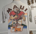 Vintage 90s Maui Hooters Hula Bowl grey Tshirt size XL Graphic Tee – Bold Style · Trending Graphic Apparel