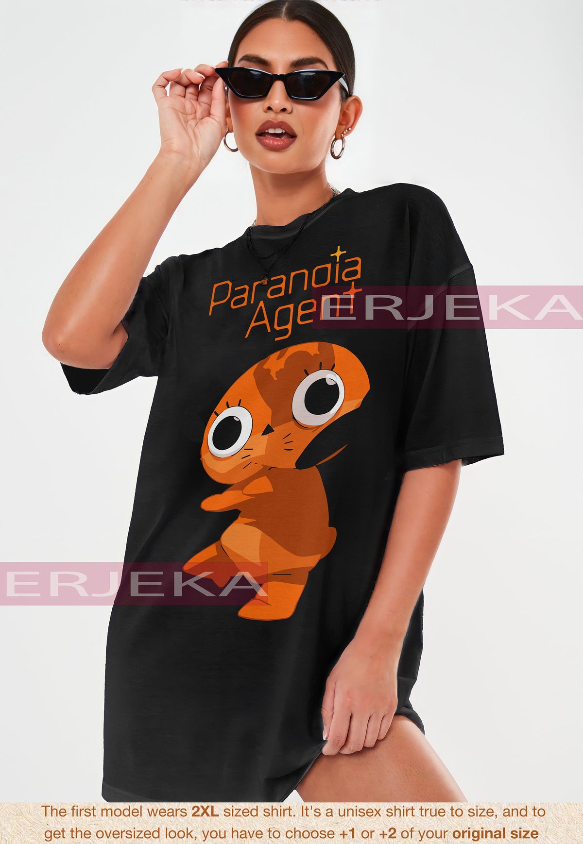 PARANOIA AGENT Shirt Mousou Dairinin Shirt Anime Paranoia Agent Lil Slugger Paranoia Agent Fan Tees Paranoia Agent Boy with Bat Shirt Graphic Tee – Premium Graphic · Must-Have Style