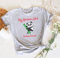 My Bamboo tiful Valentine Valentines Day Shirt Funny Animal Tee Valentine Party Tee Panda Gift for her Funny Couple Tee Panda lover Graphic Tee – Easygoing Wear · High-Quality Print