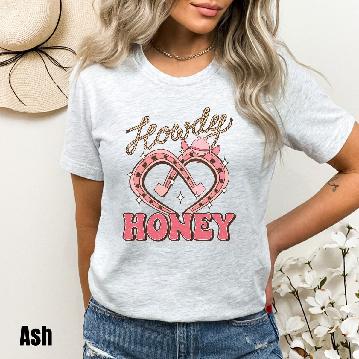 Howdy Honey Shirt Cowgirl Valentine Shirt Western Valentine Tee Country Heart Tee Retro Valentine39s Day Shirt Mama Valentine Graphic Tee – Cozy Vibes · High-Quality Print