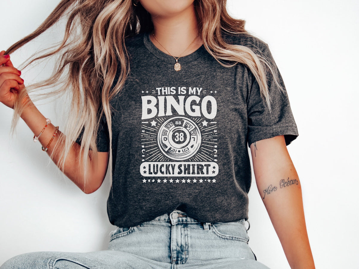 Funny Bingo Shirt Bingo Lucky TShirt Bingo Lover Funny Bingo Player T Shirt Bingo Vintage Shirt Gift for Bingo Game Lovers Bingo Squad Graphic Tee – Fan Favorite · Trending Graphic Apparel