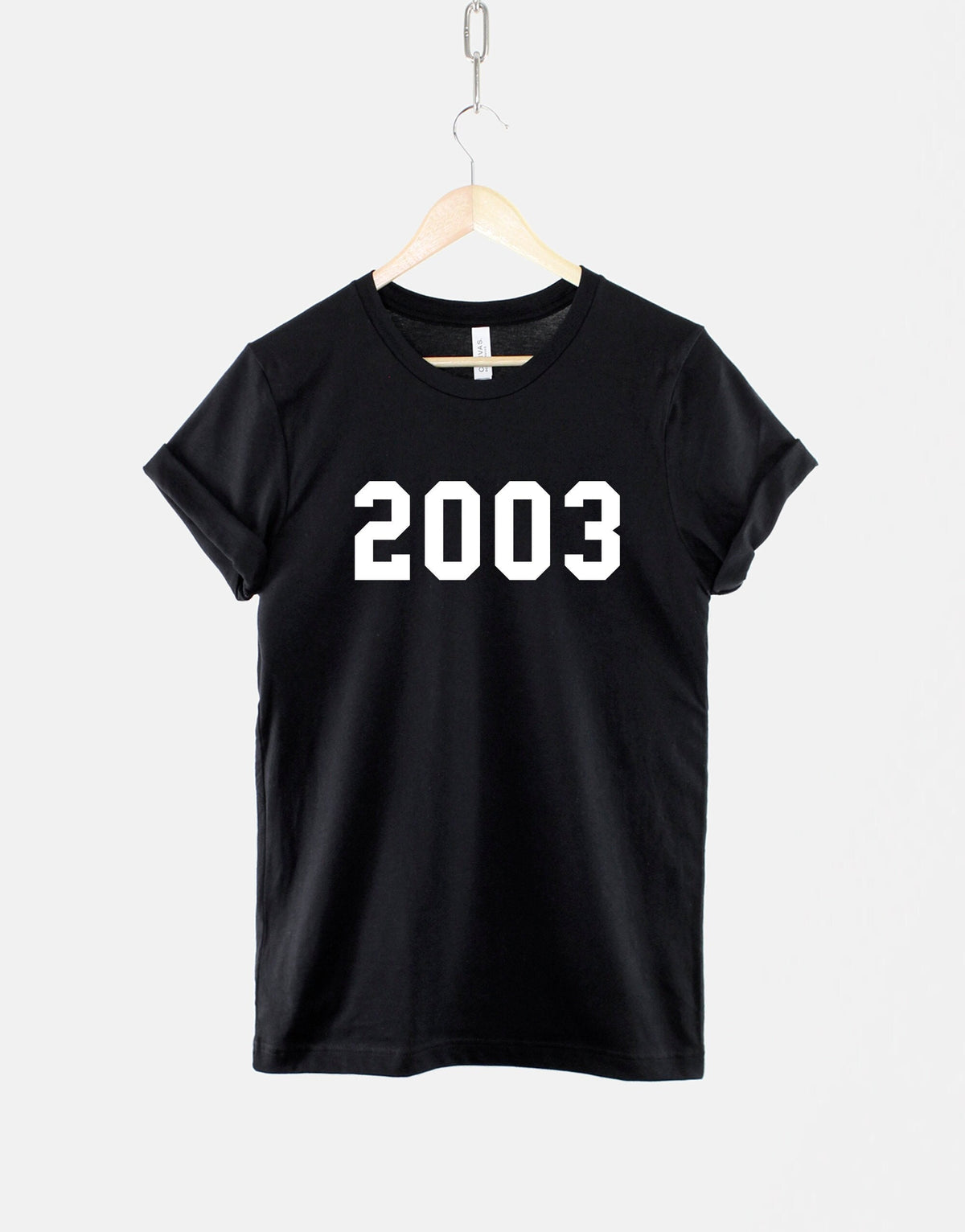 2003 21st Birthday Shirt Made In Year Numbers TShirt Graphic Tee – Premium Graphic · Perfect For Daily Wear