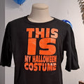 Vintage 90s This Is My Halloween black Tshirt size L Graphic Tee – Premium Graphic · Must-Have Style