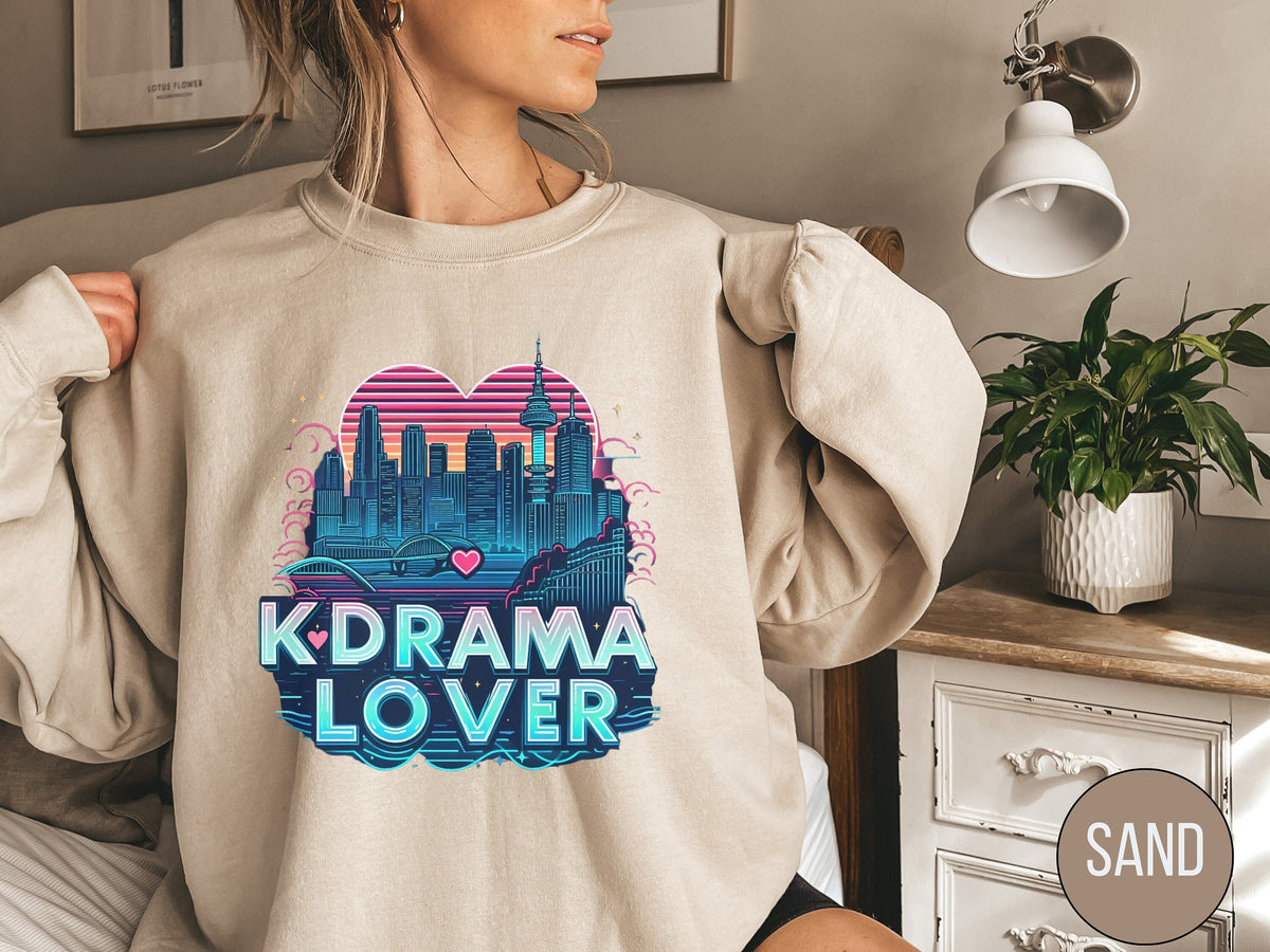 Korean Drama Sweatshirt KDrama lover Sweatshirt Saranghae shirt K Drama Tshirt Korean shirt KDrama Lover Tee Korean Lover gift KDrama Sweatshirt – Premium Graphic · Must-Have Style