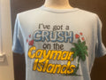 Vintage 8039s Crush on the Cayman Islands Blue T Shirt Size L Graphic Tee – Premium Graphic · Must-Have Style