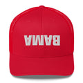 Bama upside down hat Alabama football upside down hat red and white Graphic Tee – Aesthetic Look · Top Pick For Any Outfit