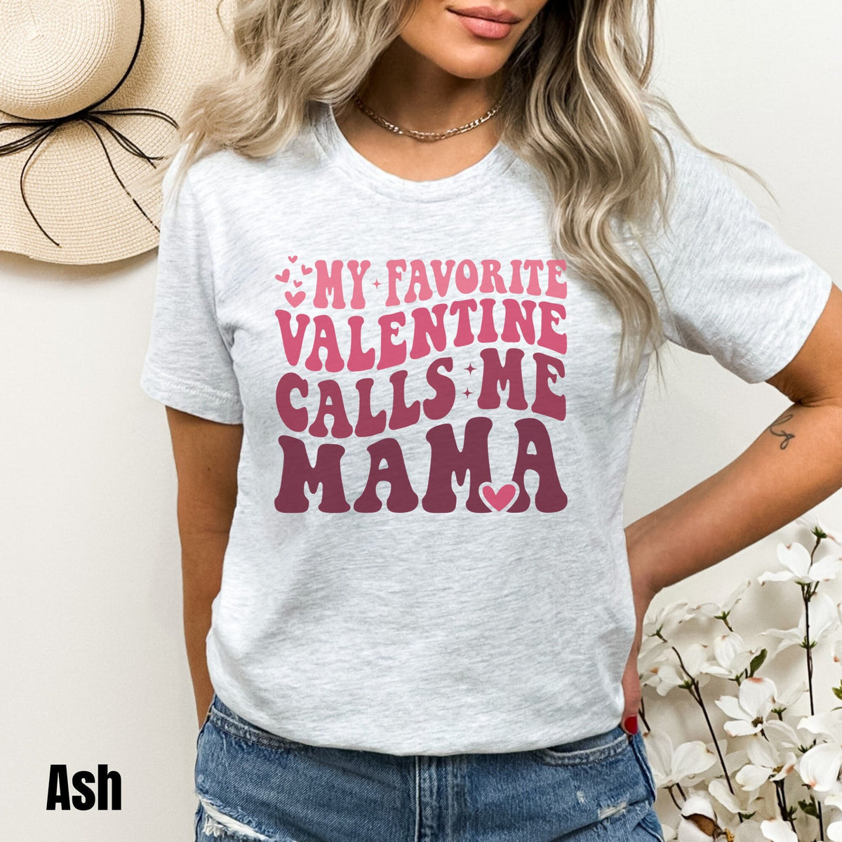 Mama Valentine Shirt Mama Shirt Valentines Day Gift Love Tshirt Valentines Day Shirt Cute Valentine Tee Valentine Outfit New Mom Gift Graphic Tee – Premium Graphic · Great Gift For Fans
