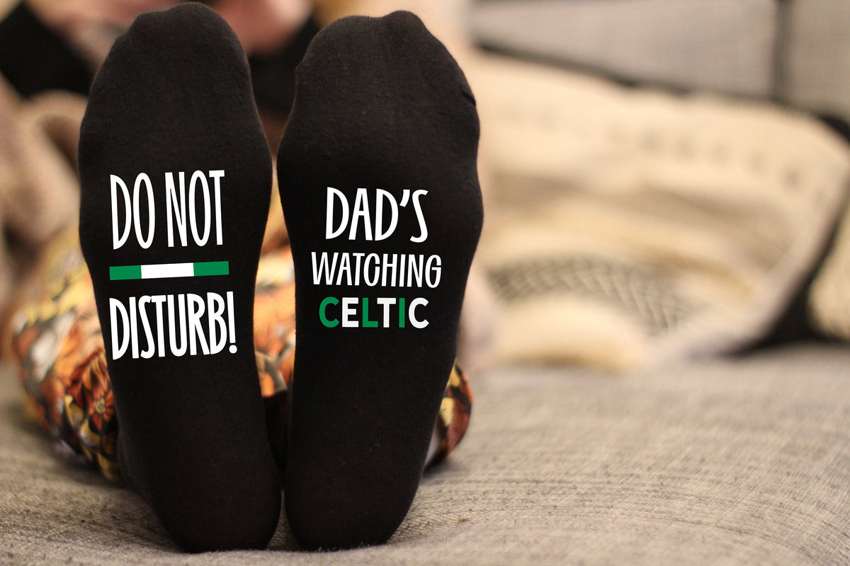 Do Not Disturb Celtic Name Socks Personalised Printed and Personalised Birthday Gift Christmas Gift Football Custom Graphic Tee – Everyday Comfort · Top Pick For Any Outfit
