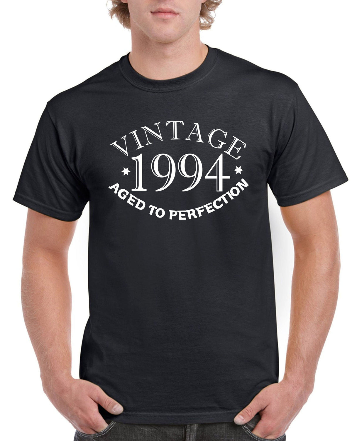 30th Birthday Gifts For Dad T Shirt Present Thirty Vintage Year 1994 Aged To Perfection Funny Tee 30 Years Old Top Graphic Tee – Warm & Stylish · High-Quality Print