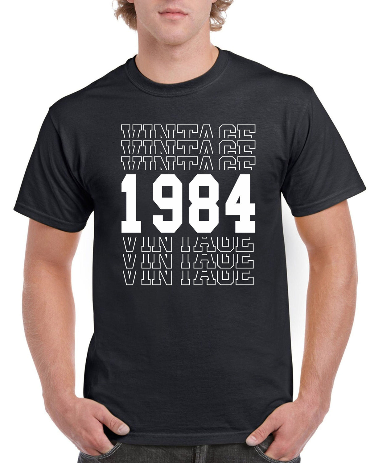 40th Birthday TShirt Gift Present For Dad TShirt Top T Shirt Shirt Gift Present Year 1984 Vintage 40 Years Old Graphic Tee – Warm & Stylish · High-Quality Print