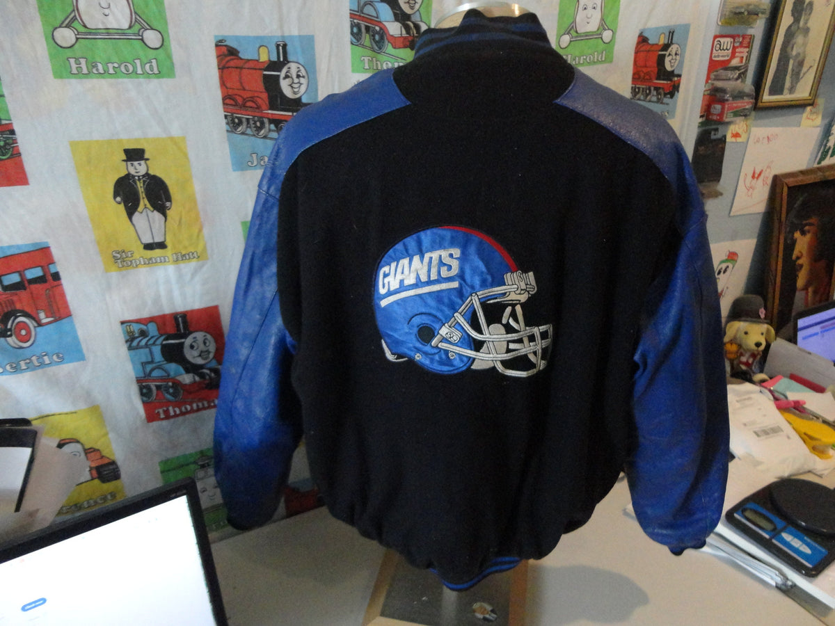 Vintage 9039s New York Giants NFL Football Starter Varsity Letterman Bomber Jacket L Graphic Tee – Warm & Stylish · High-Quality Print
