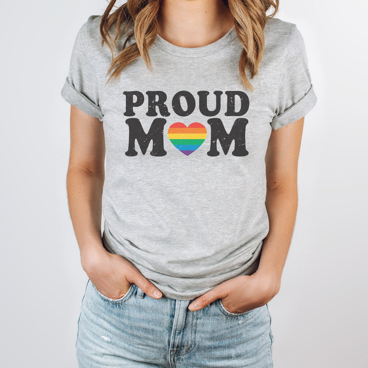 Proud Mom Shirt LGBT Mom Tee Proud Mom Shirt Mom Support Shirt LGBT Mom Shirt Lesbian Pride Mom Lgbt Pride Shirt Pride Graphic Tee – Soft Feel · Great Gift For Fans