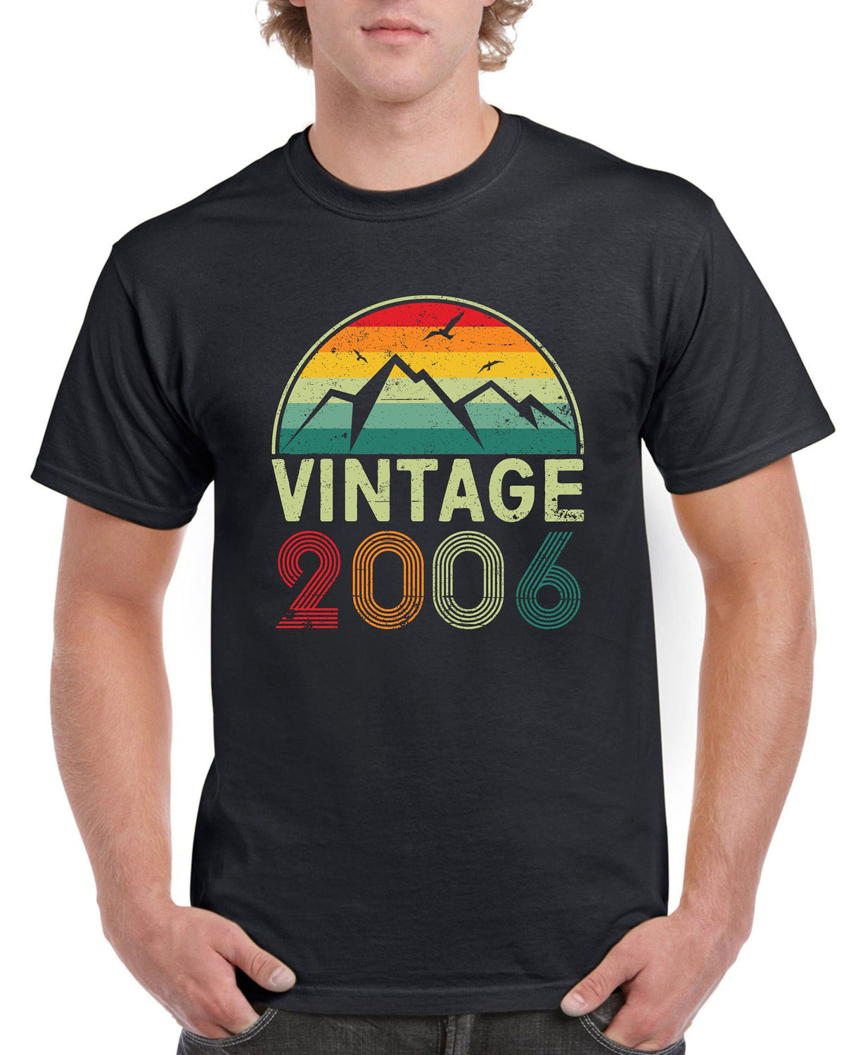 18th Birthday TShirt Gifts Presents For Dad Mens Cotton Tshirts Vintage 2006 18 Years Old Gift Graphic Tee – Fan Favorite · Must-Have Style