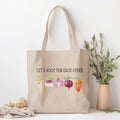 Let39s Root for Each Other Canvas Shopping Tote Motivational Tote Bag Inspirational Canvas Tote Reusable Cotton Canvas Grocery Bag Tote Bag – Cozy Vibes · Top Pick For Any Outfit
