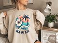Hawaii Sweatshirt Hawaii Crewneck Beach Sweatshirt Aloha Sweatshirt Sunset Sweatshirt Summer Sweatshirt Surf Sweatshirt Hawaii Hoodie Hoodie – Cozy Vibes · Perfect For Daily Wear