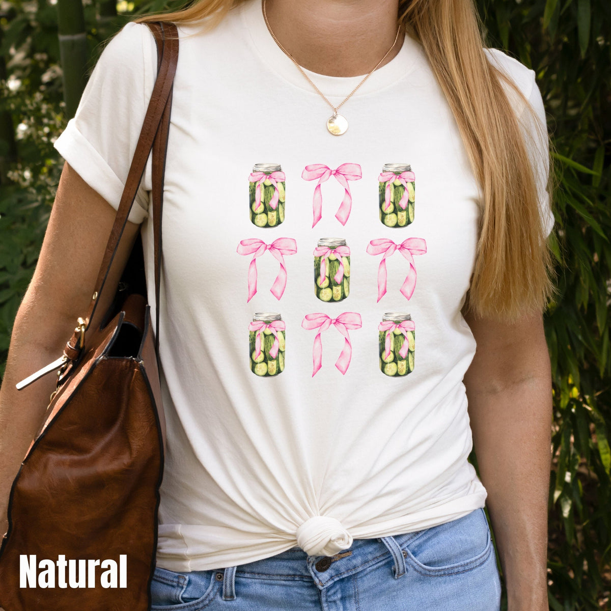 Pickle Shirt Coquette Shirt Pink Bow Shirt Coquette Aesthetic Shirt Pickle Gift Soft Girl Era Tee Ribbon Shirt Coquette Bow Graphic Tee – Fan Favorite · Perfect For Daily Wear