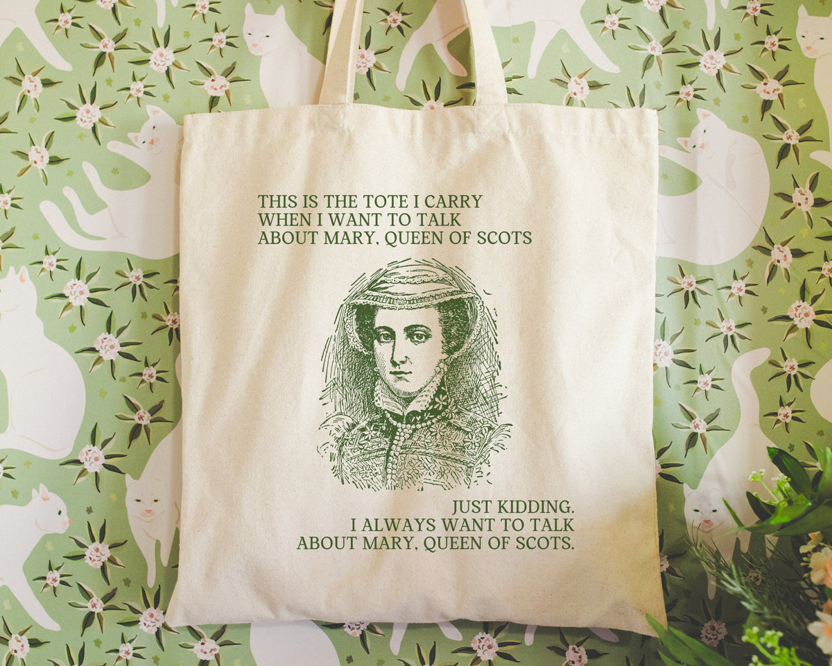 Mary Queen of Scots Tote Bag Social Studies Teacher History Professor Tote 16th Century Scottish History Gift Silly History Buff Gift Tote Bag – Bold Style · Trending Graphic Apparel