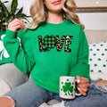 Love Sweatshirt Shamrock Sweatshirt St Patrick39s Day Sweatshirt Shamrock Love Sweatshirt St Patrick39s Day Sweater Sweatshirt – Feel-Good Design · Must-Have Style