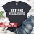 Retirement Gift For Grandpa Funny Retirement Shirt Grandfather Retirement Shirt Grandpa Shirt Grandpa Gift Retired Shirt Retired Gift Graphic Tee – Bold Style · Must-Have Style