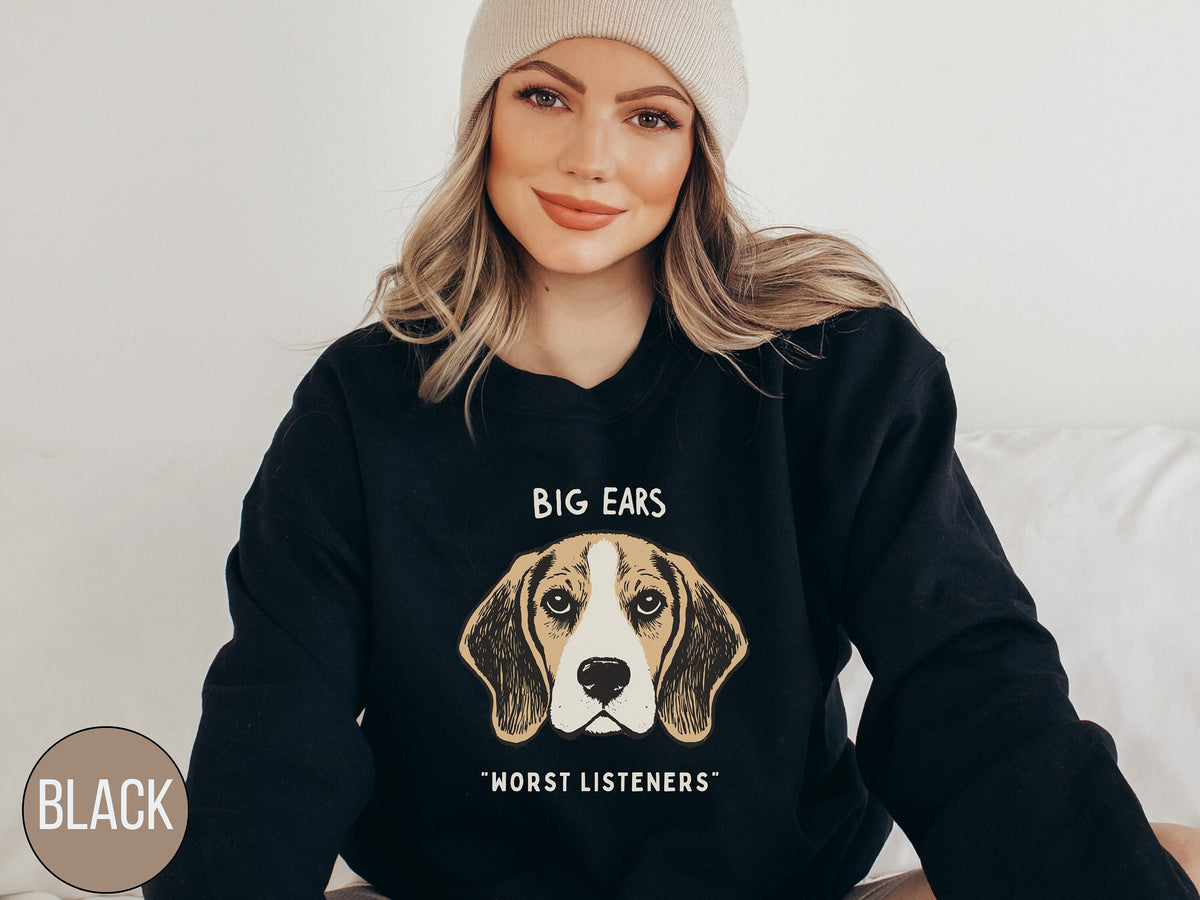 Funny Beagle Sweatshirt Beagle Sweatshirt Beagle Mom Gift Shirt For New Beagle Mama Beagle Gift Beagle Funny gifts Beagle lover Sweater Sweatshirt – Soft Feel · Great Gift For Fans