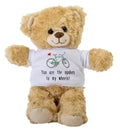 Cyclist Valentine Bicycle Mechanic Gift Romantic Gift For Bike Lovers Bicycle Valentine Teddy Bear Spokes To My Wheels Graphic Tee – Cozy Vibes · Perfect For Daily Wear