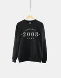 Original 2008 Girl Sweatshirt Girls Vintage 16th Birthday Shirt Girls Birth Year Numbers Jumper Sweatshirt – Cozy Vibes · Trending Graphic Apparel