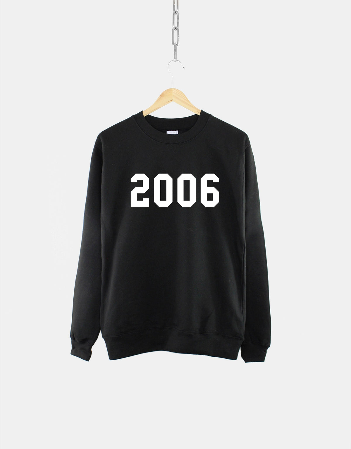 2006 18th Birthday Sweatshirt Made In Year Numbers Sweater Sweatshirt – Feel-Good Design · Great Gift For Fans