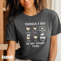 Chicken Shirt Things I Do In My Spare Time Shirt Chicken Lover Gift Funny Chicken Shirt Chicken Mom Crazy Chicken Lady Shirt Farm Life Graphic Tee – Fan Favorite · Top Pick For Any Outfit