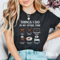 Horse Shirt Things I Do In My Spare Time Shirt Horse Lover Gift Equestrian Shirt Funny Horse Shirt Horse Lover Shirt Farm Life Shirt Graphic Tee – Feel-Good Design · Great Gift For Fans