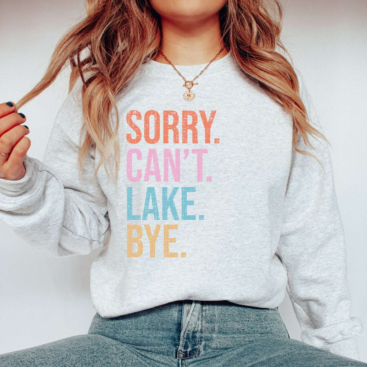 Sorry Can39t Lake Bye Shirt Lake Shirt On The Lake Gift for Travel Lover Lake Vibes Graphic Tee – Easygoing Wear · High-Quality Print