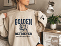 Custom Golden Retriever sweatshirt Personalized Golden Retriever dog mom sweatshirt Custom Golden mama Golden Retriever mom sweatshirt Sweatshirt – Everyday Comfort · High-Quality Print