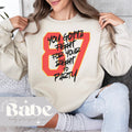 Adult Chiefs Sweatshirt You Gotta Fight For Your Right To Party Gildan Brand Kansas City Football Game Day Outfit Oversized Gift Sweatshirt – Bold Style · Great Gift For Fans