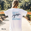 Protect the Dolphins Shirt Dolphin Shirt Dolphin Gift Save Our Oceans Shirt Animal Conservation Tee Environmental Shirt Dolphin Lover Graphic Tee – Aesthetic Look · Top Pick For Any Outfit