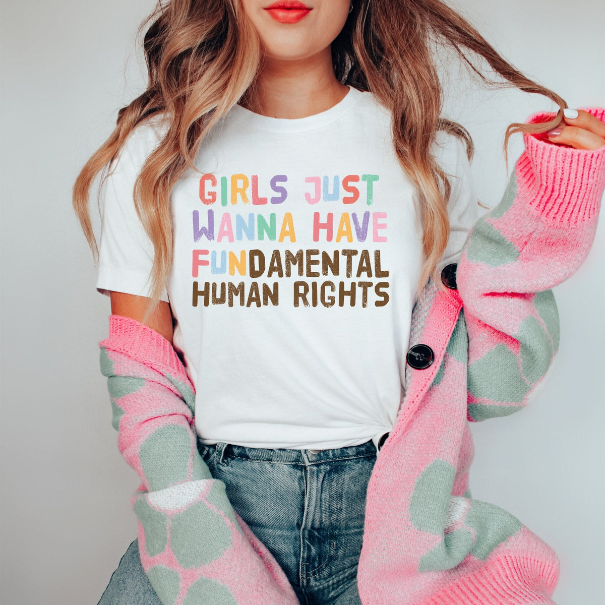 Girls Just Want to Have Fundamental Rights Pro Roe Women39s Right Roe 1973 Pro Choice Shirt Women39s Fundamental Rights TShirt Feminist Tee Graphic Tee – Everyday Comfort · Must-Have Style