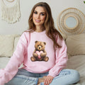 Bear Sweatshirt Coquette Sweatshirt Trendy Crewneck Aesthetic Sweatshirt Cute Sweatshirt Gift For Her Y2K Sweatshirt Sweatshirt – Cozy Vibes · Top Pick For Any Outfit