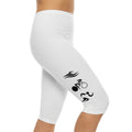 Triathlon Style Logo Womens Capri Leggings Graphic Tee – Fan Favorite · Great Gift For Fans